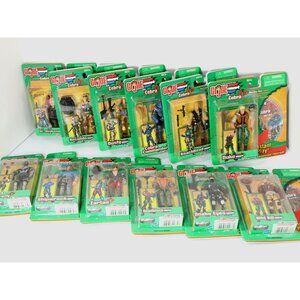 Lot of 12 GI Joe Spy Troops Action Figures w/ CD Rom 2003 Hasbor New on Card